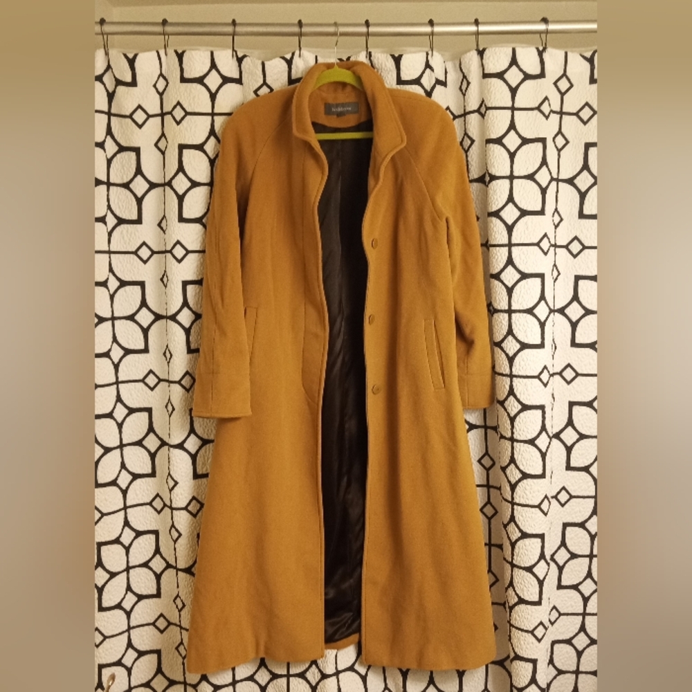 Women's Tan Long Coat